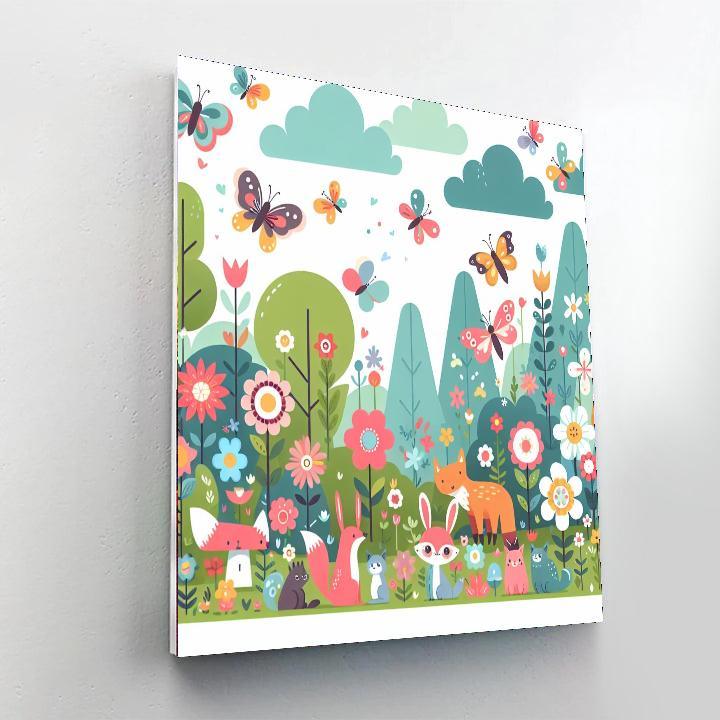 Garden Party Extravaganza Paint By Number