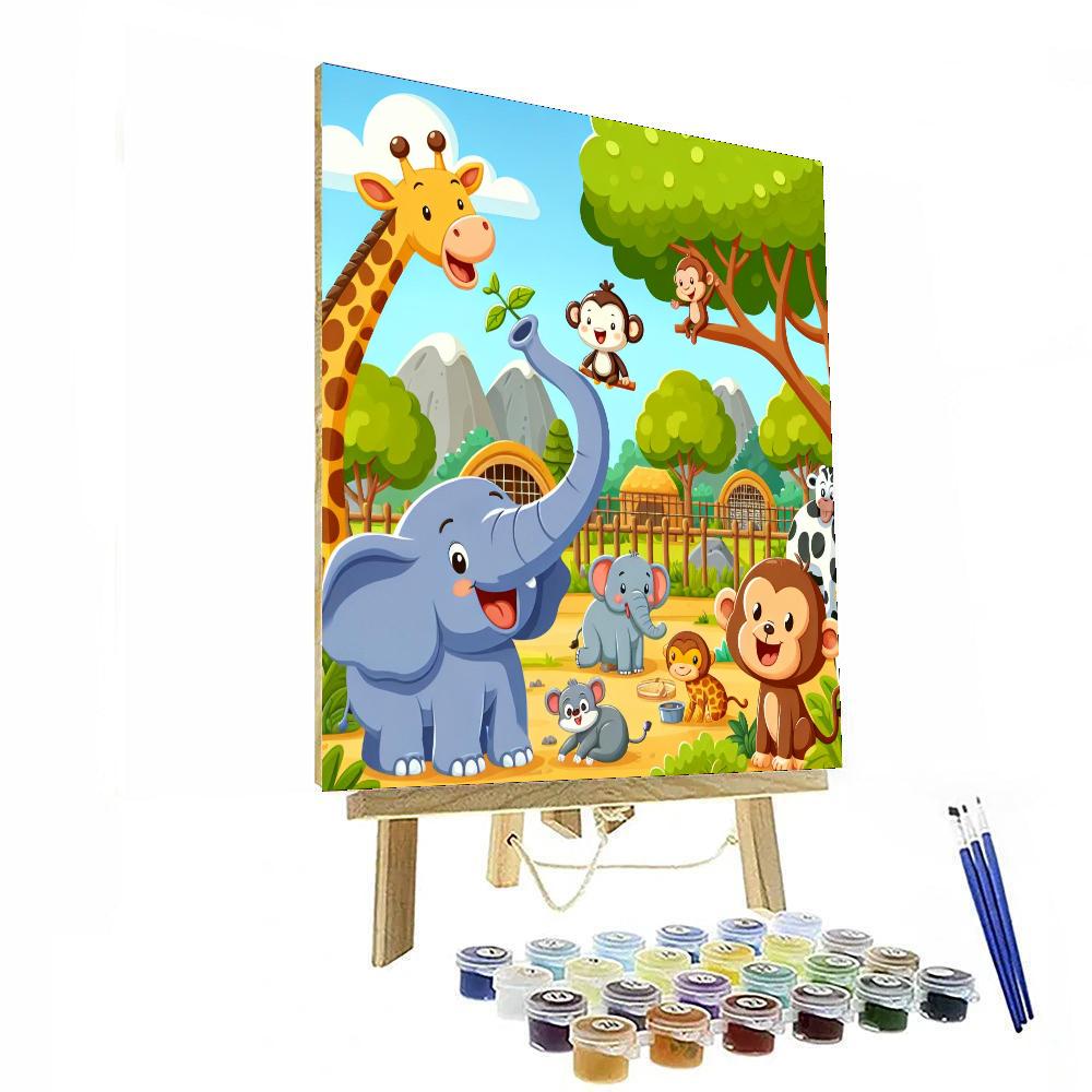 Zoo Joy Paint By Numbers