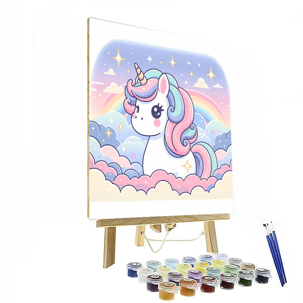Unicorn Stardust Dreamscape Paint By Numbers Art
