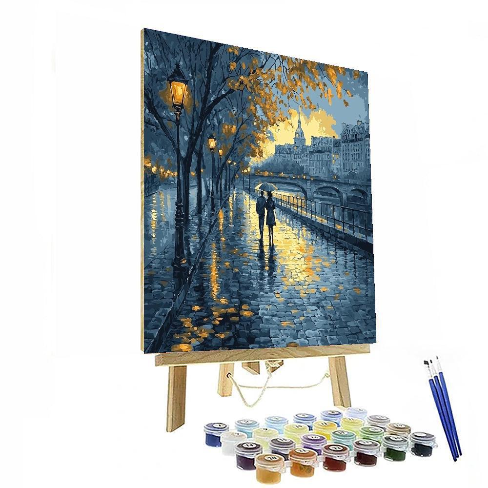 Édouard Manet Inspired A Stroll In Paris  Number Painting
