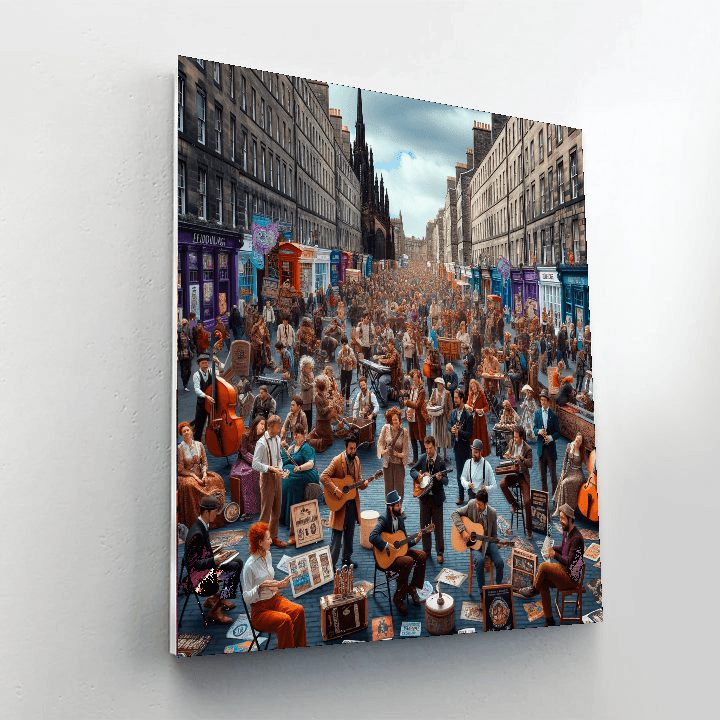 Edinburgh Festival Fringe Painting Number Kit