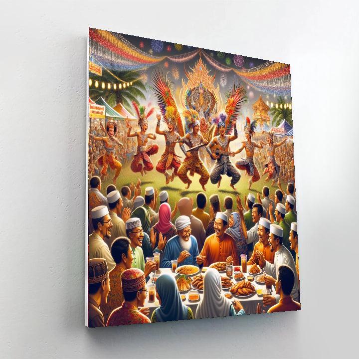 Karnival Naga Paint By Color