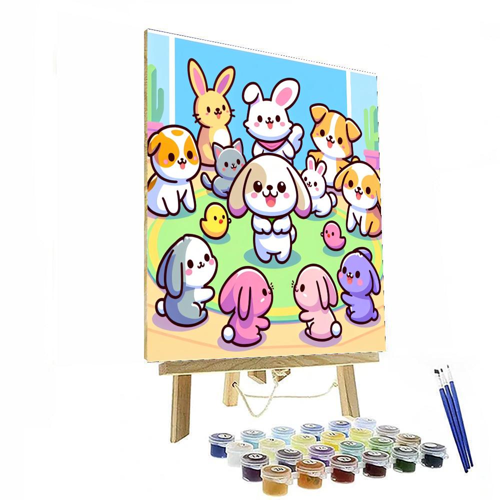 Charming Creature Collection Numbered Painting Kits