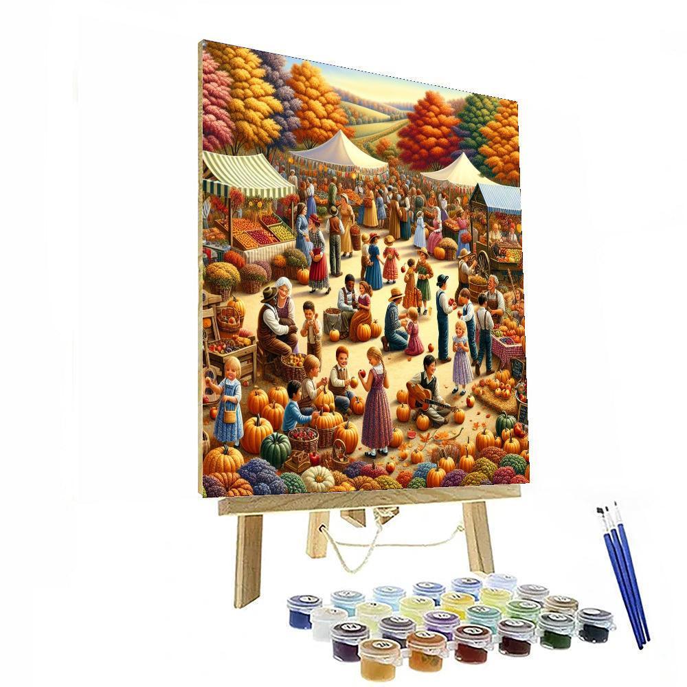 Harvest Festival - Canada Paint By Numbers Art