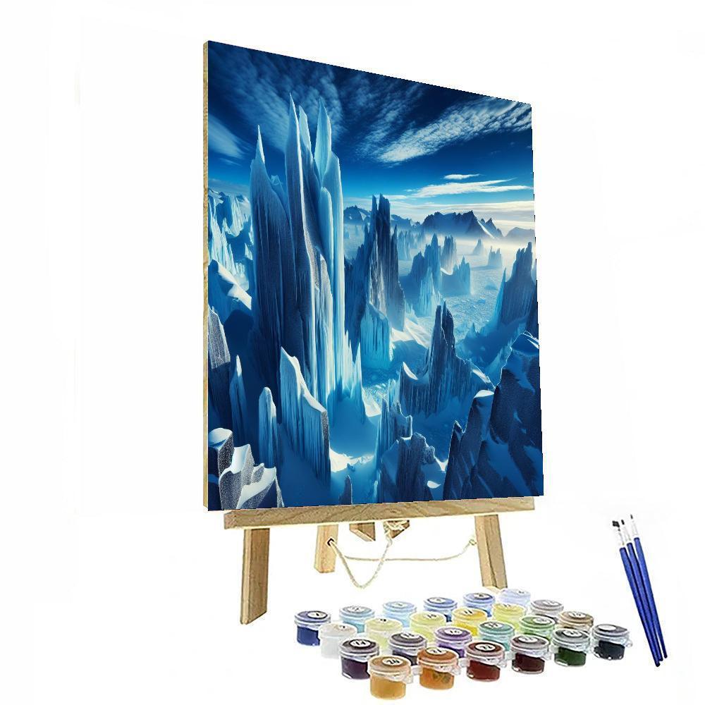 Frozen Wilderness Expedition Numbered Painting Kits