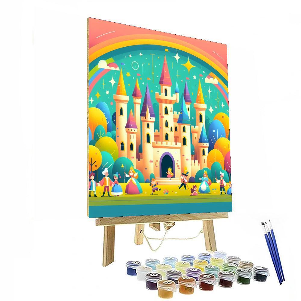 Journey To The Enchanted Castle Paint By Numbers Kits