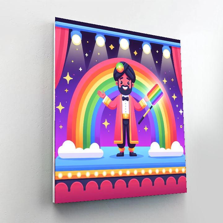 Rainbow Magic Show Numbered Painting Kits