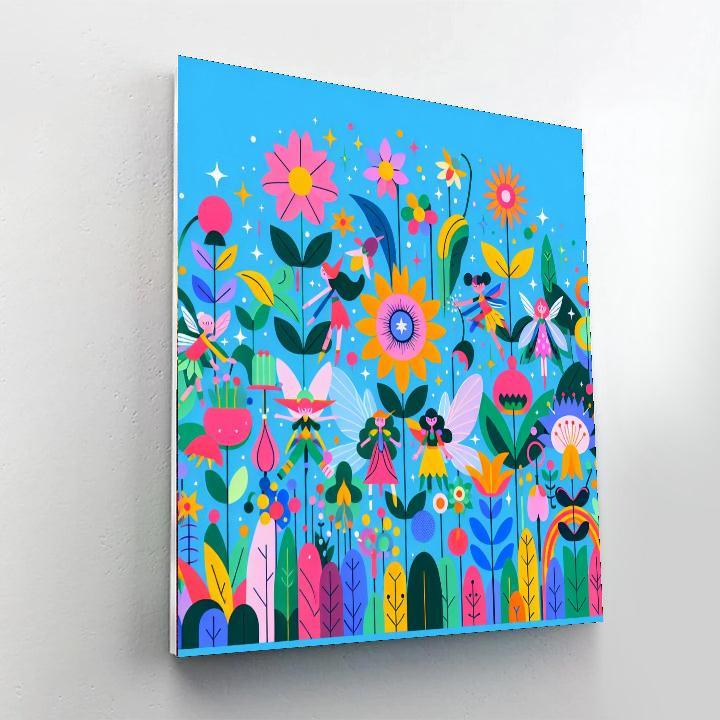Magic Garden Adventure Paint By Color