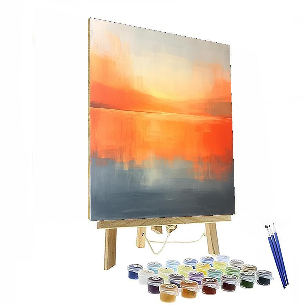 Mark Rothko Inspired Embers Of Reflection  Paint By Numbers