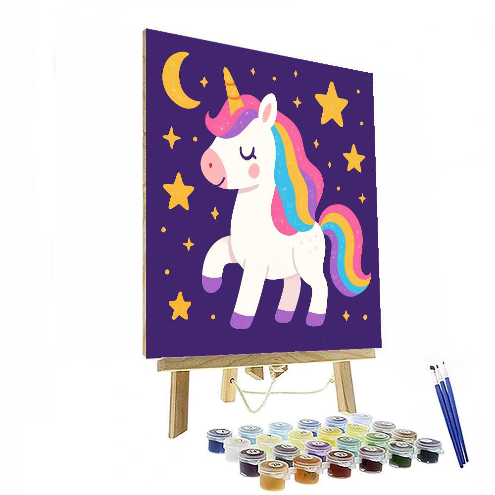 Mystic Unicorn Dreams Paint By Numbers