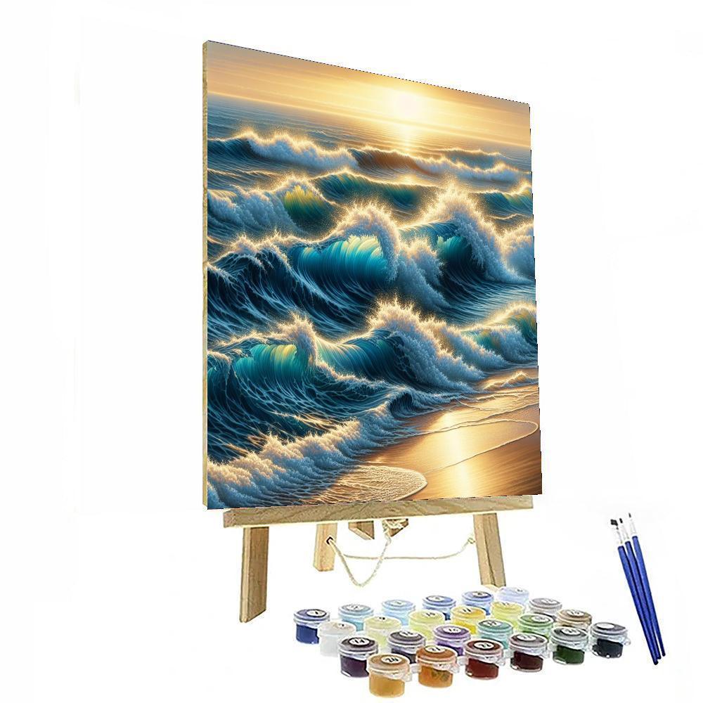 Ocean Waves Serenade Paint By Number
