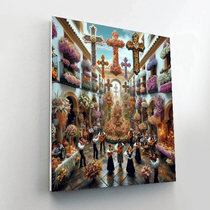 Fiesta De Las Cruces - Córdoba Paint By Numbers