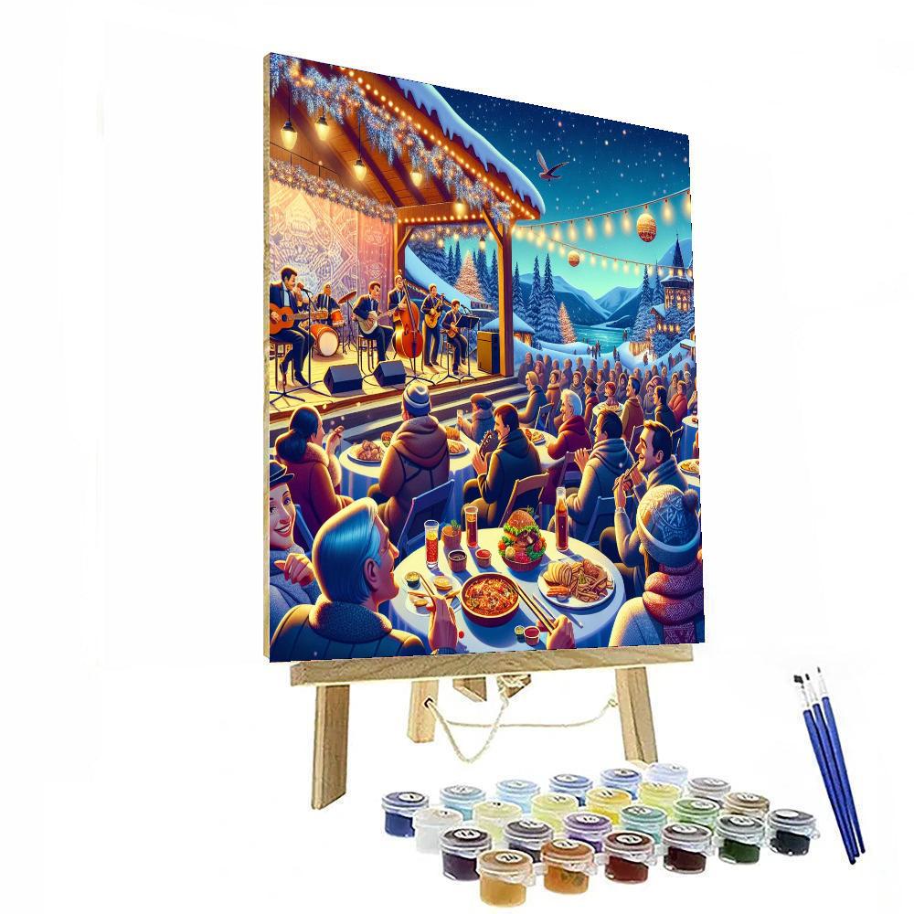 O Festival De Inverno - Brazil DIY Paint By Numbers