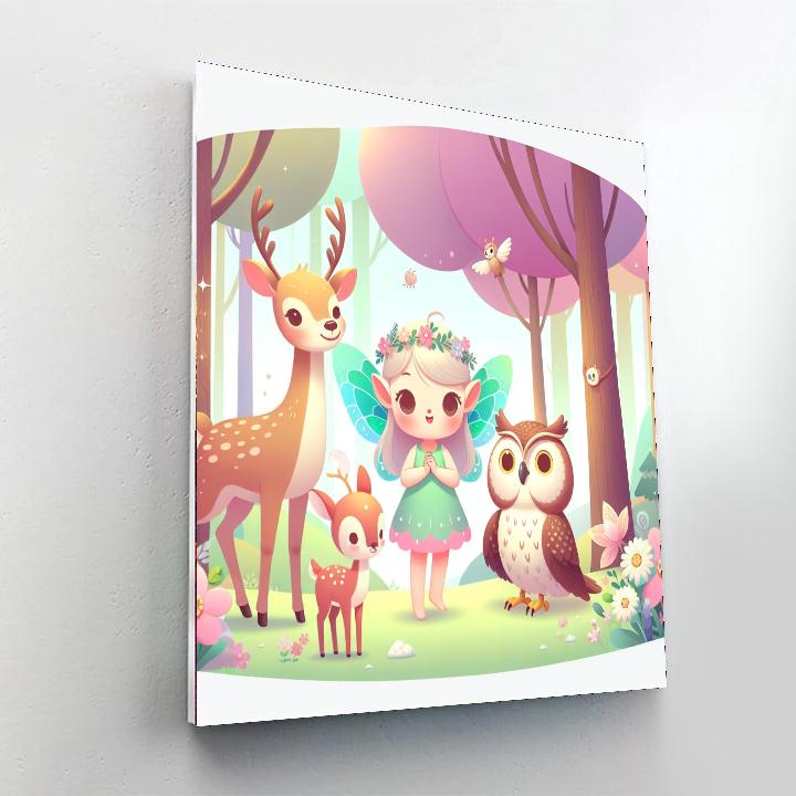 Forest Fables Storytime Paint By Number