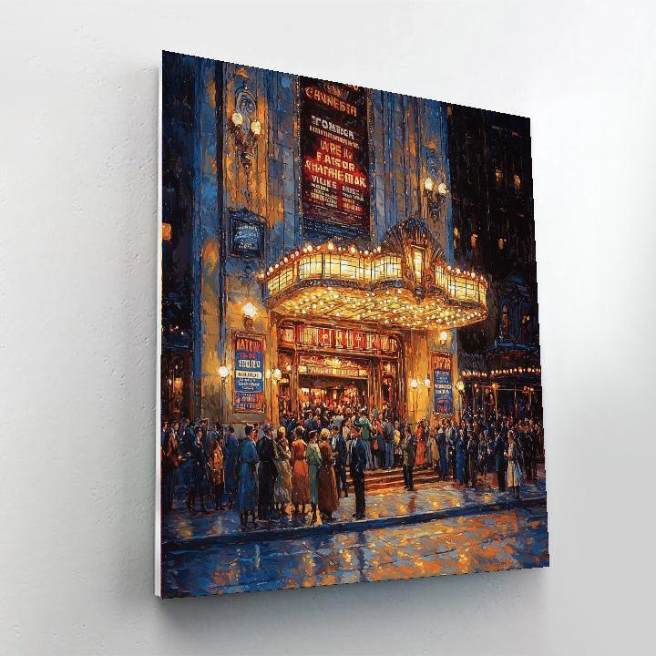 The Coolidge Corner Theatre - Boston Paint By Number