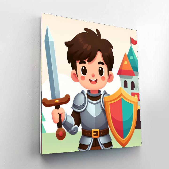 Royal Knights Tournament Numbered Painting Kits