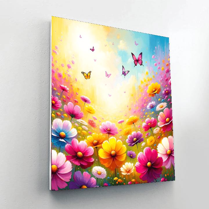 Breezy Summer Meadow Paint By Number