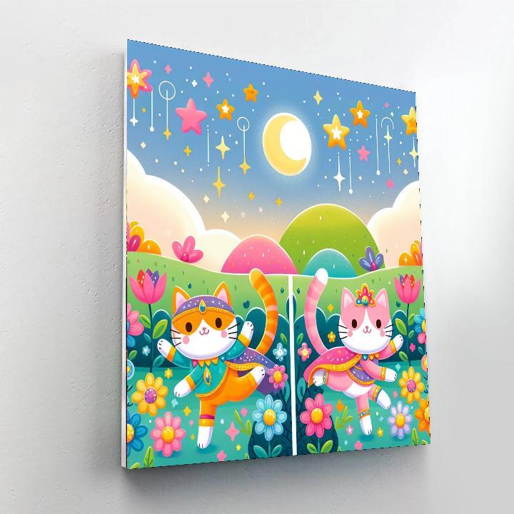 Fantasy Feline Friends Paint By Numbers Kits