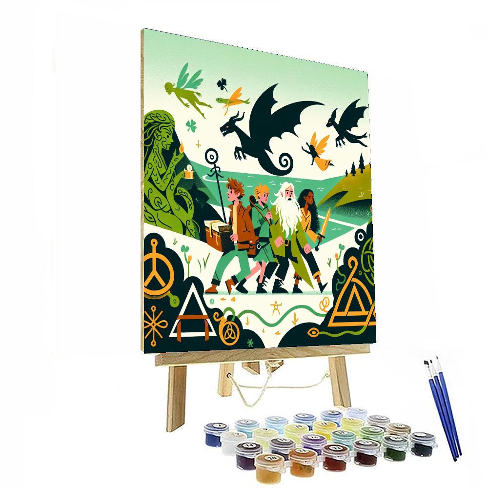Celtic Legend Quest DIY Paint By Numbers