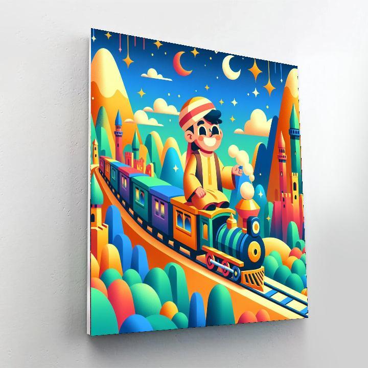 Dreamland Train Journey Paint By Numbers Kits