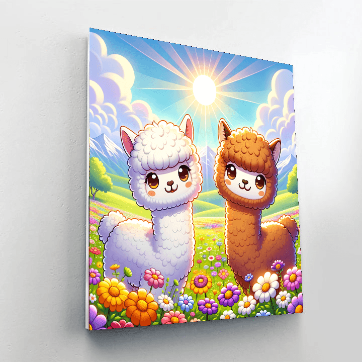 Artful Alpacas Paint By Color