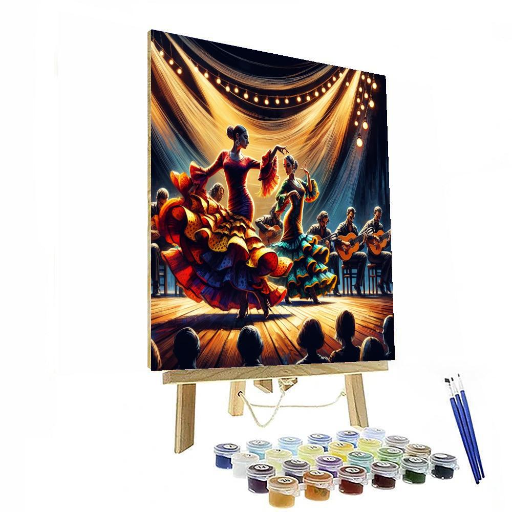 The International Festival Of Flamenco Paint By Numbers