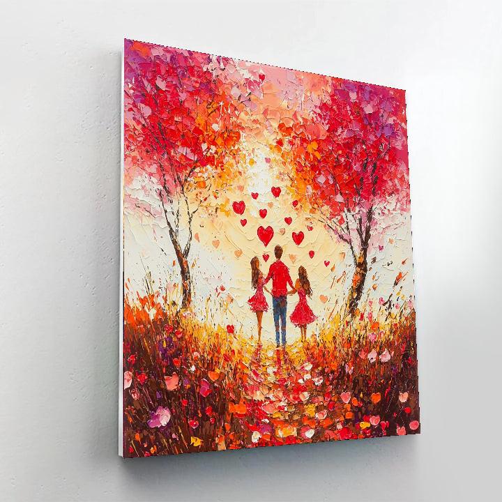 Hearts Full Of Joy Numbered Painting Kits