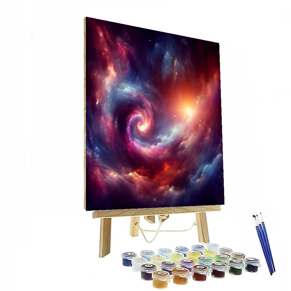 Cosmic Dawn Reverie Paint By Color