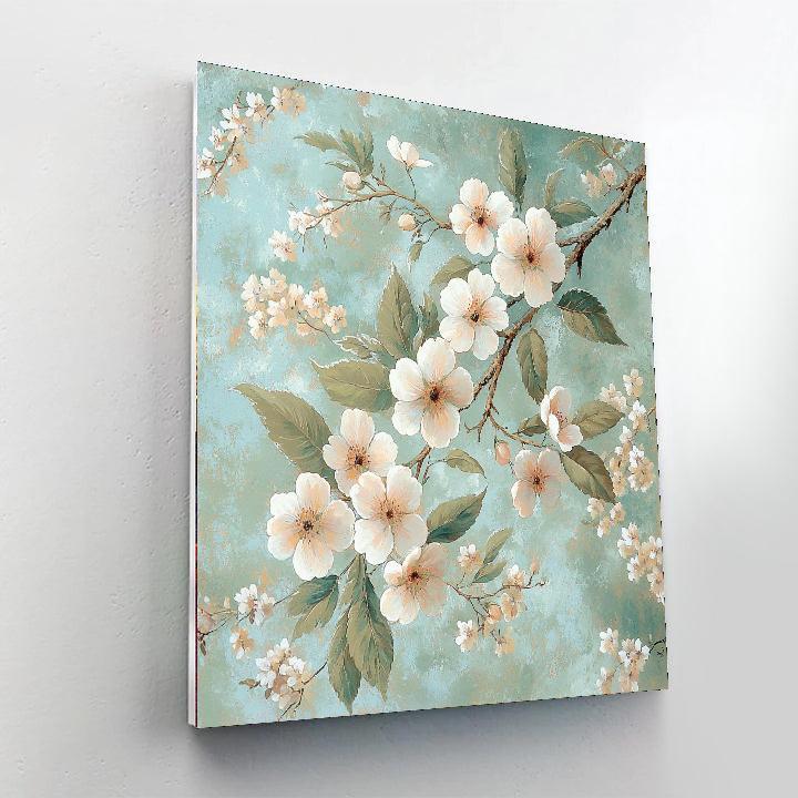 Leonardo Da Vinci Inspired Symphony Of Blossoms  Paint By Numbers Kits