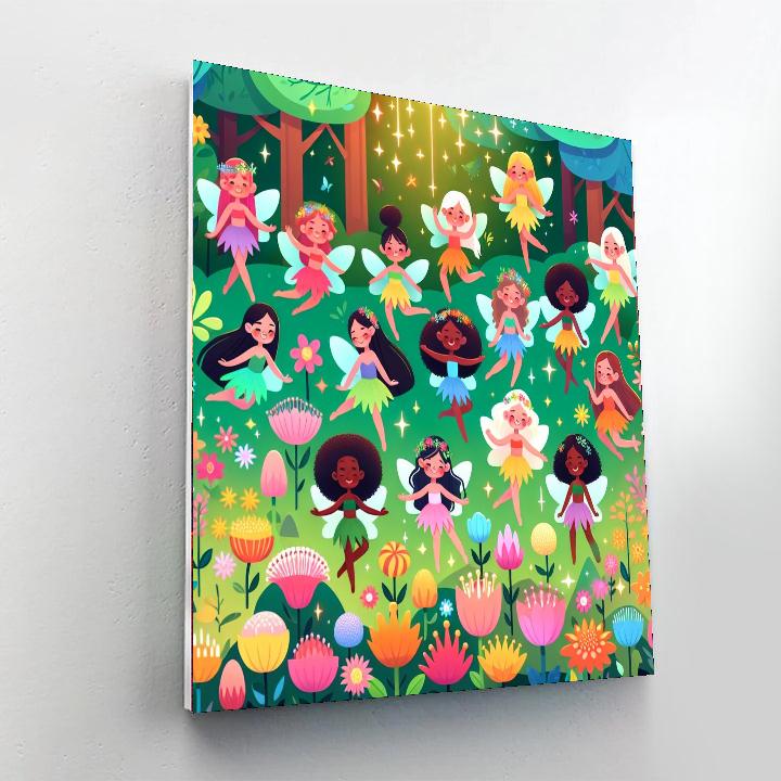 The Enchanted Fairy Adventure DIY Paint By Numbers