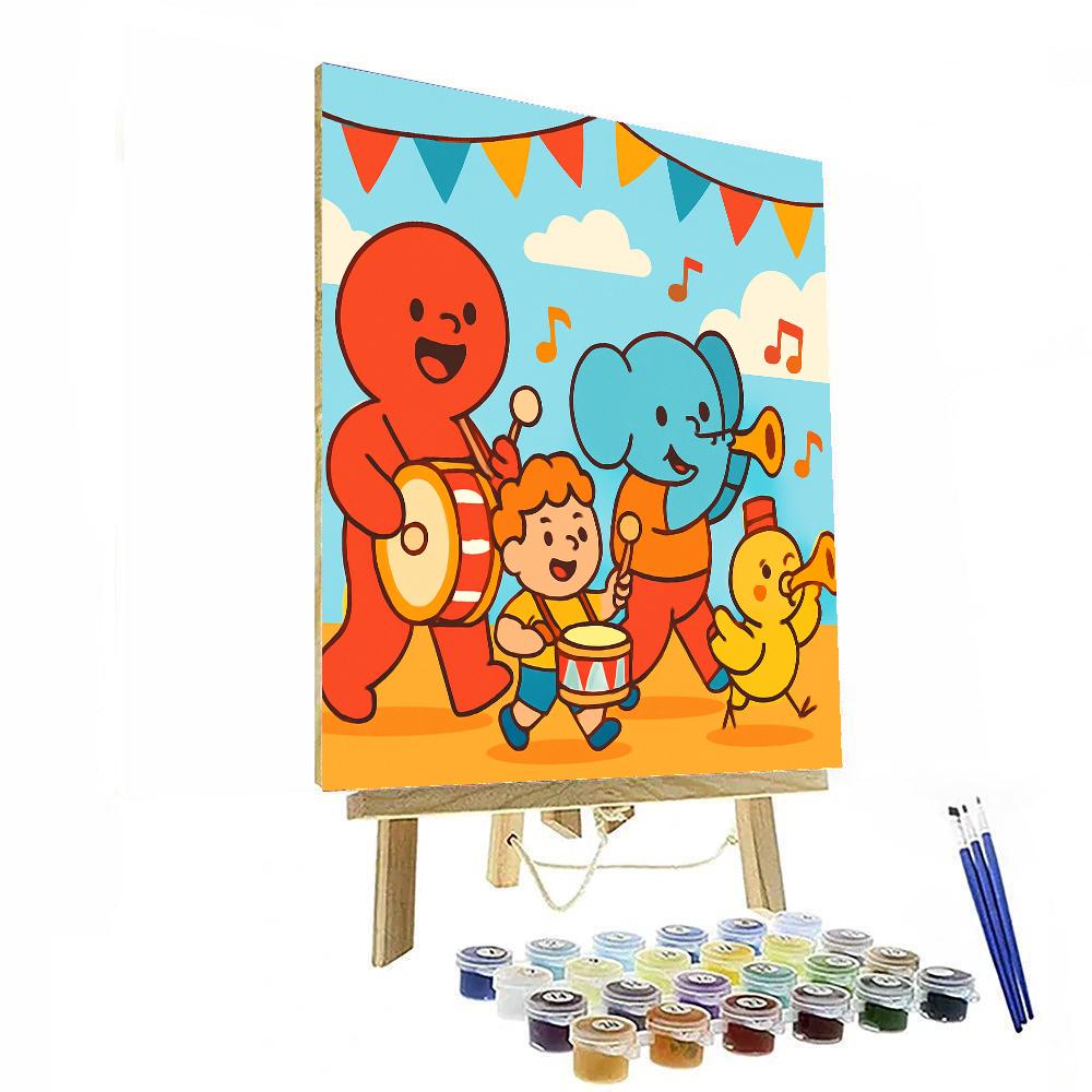 Joyful Musical Parade Numbered Painting Kits