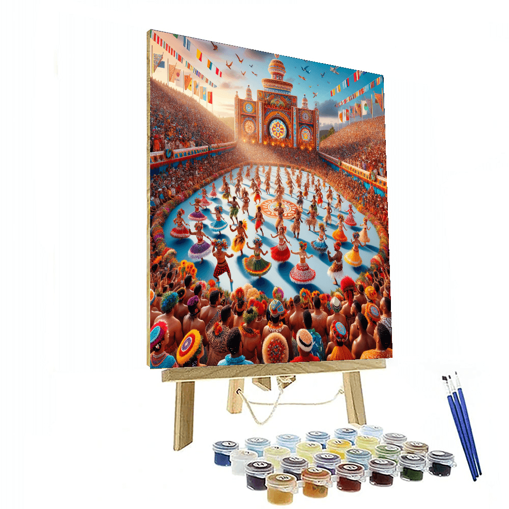 Kingdom Of Tonga Heilala Festival - Tonga Paint By Numbers