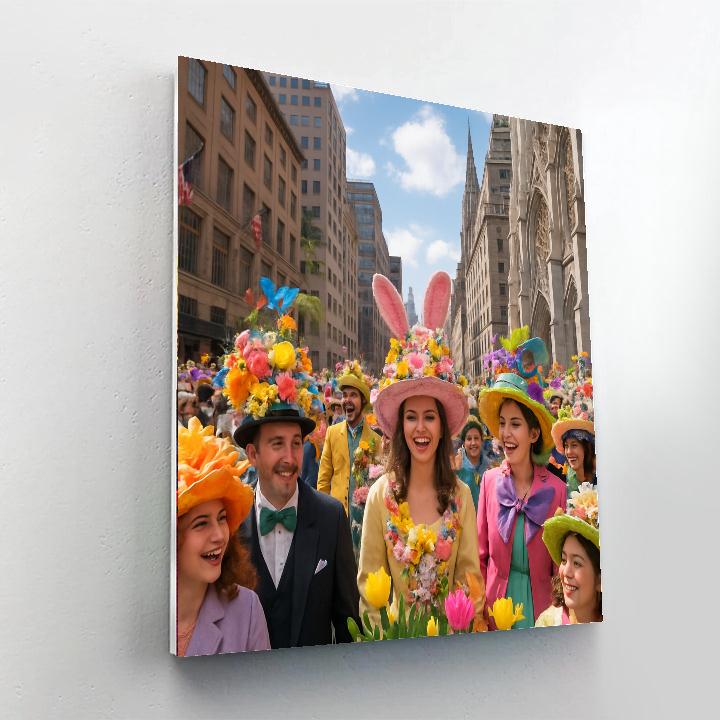 Easter Parade And Bonnet Festival - New York Paint By Number