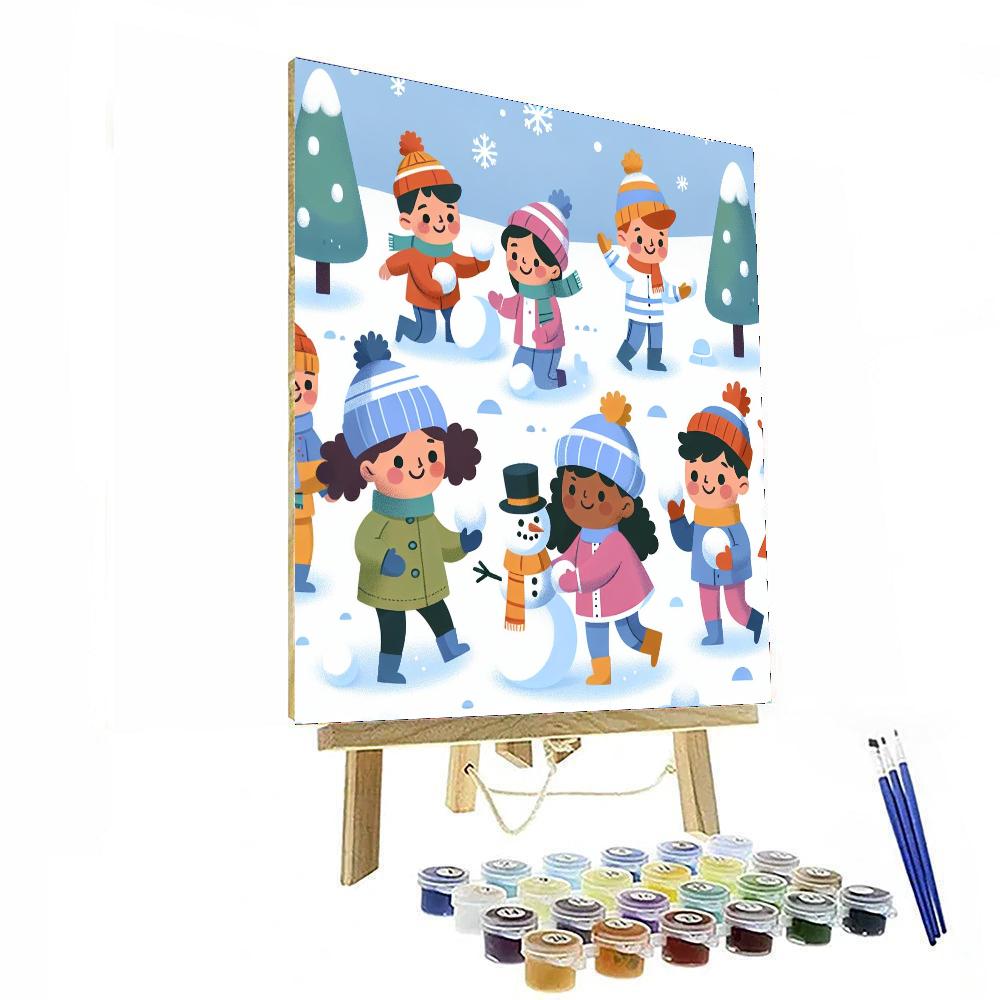 Winter Magic Numbered Painting Kits