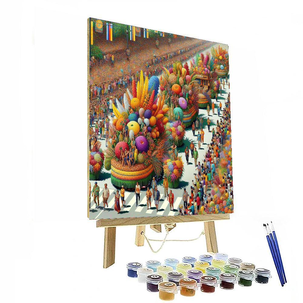 Panagbenga Festival - Baguio Paint By Number