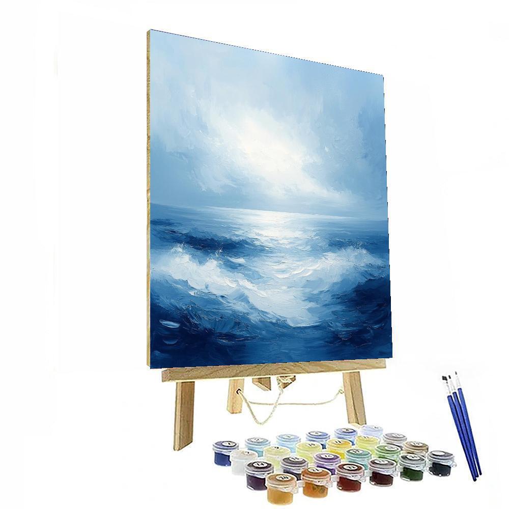 Frida Kahlo Inspired Waves Of Introspection  Paint By Numbers Art