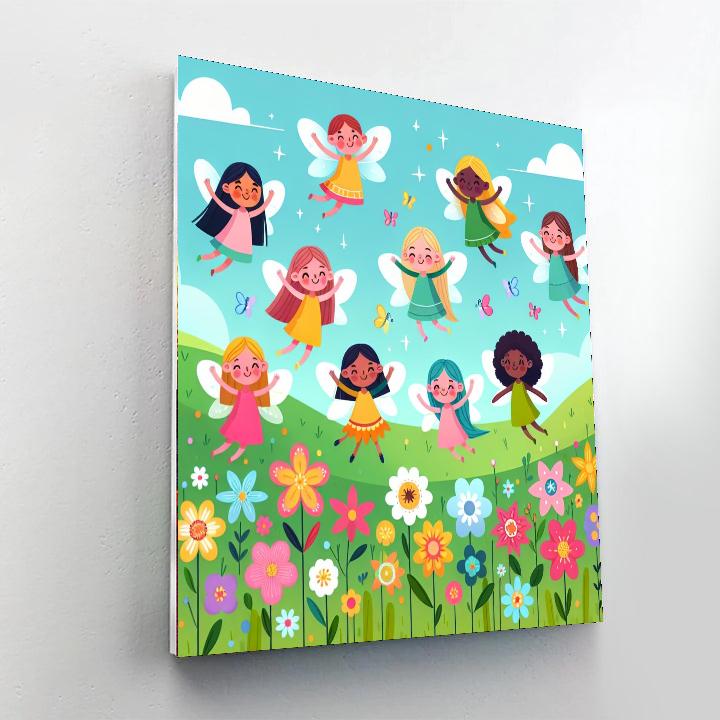Enchanted Fairy Meadows Paint By Number