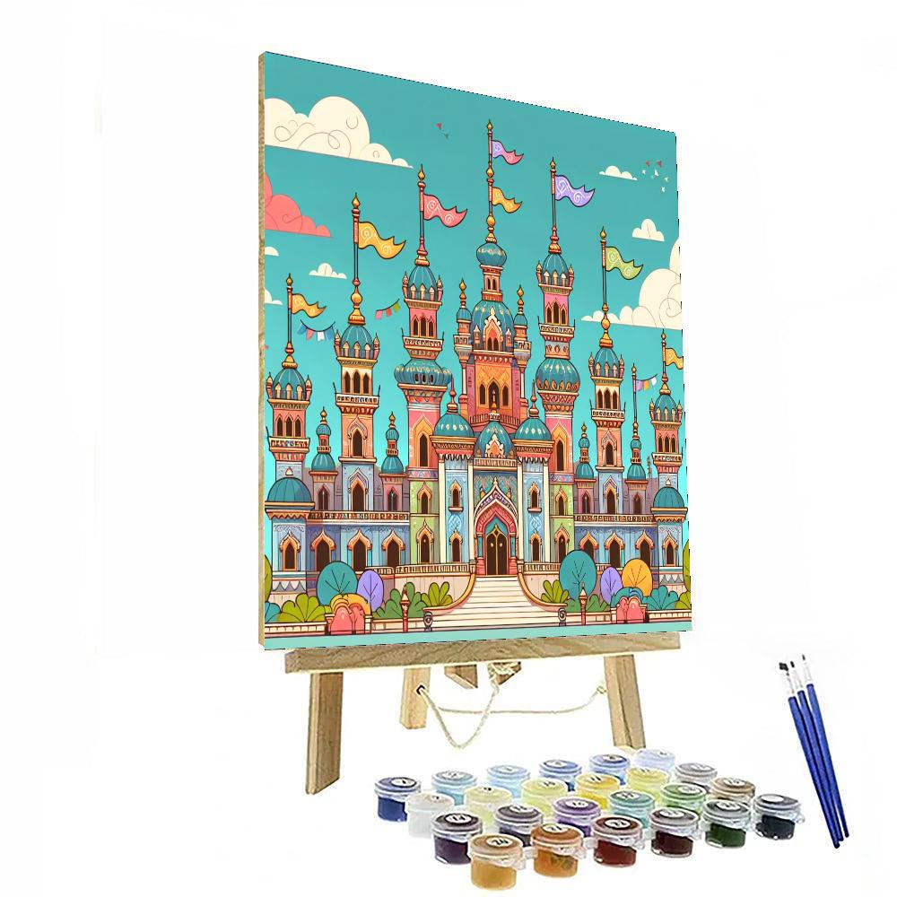 Royal Princess Dream Painting Number Kit