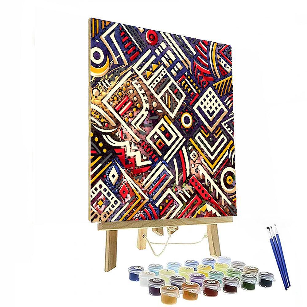 Tribal Rhythms Numbered Painting Kits