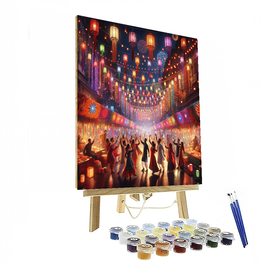 Diwali Festival Of Lights - United Kingdom Paint By Numbers Art