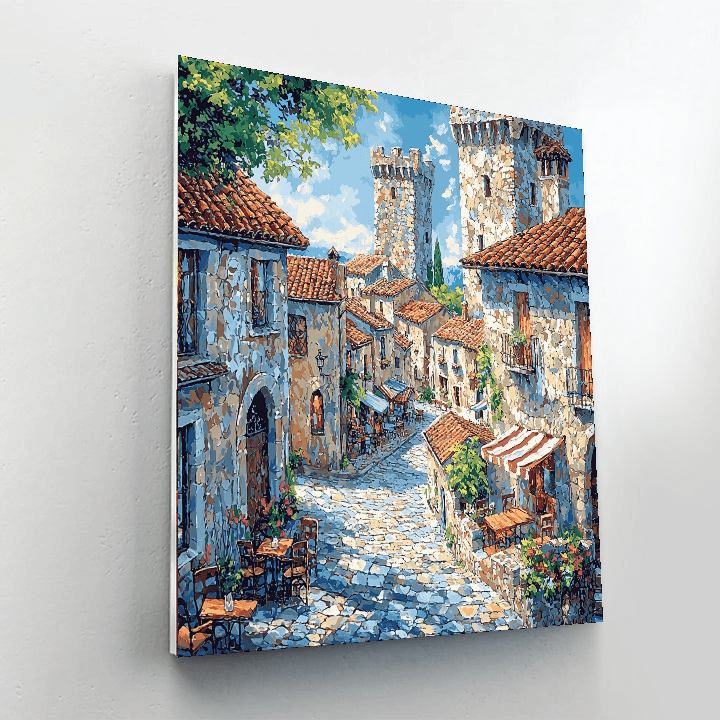 Old Town - Tallinn Numbered Painting Kits