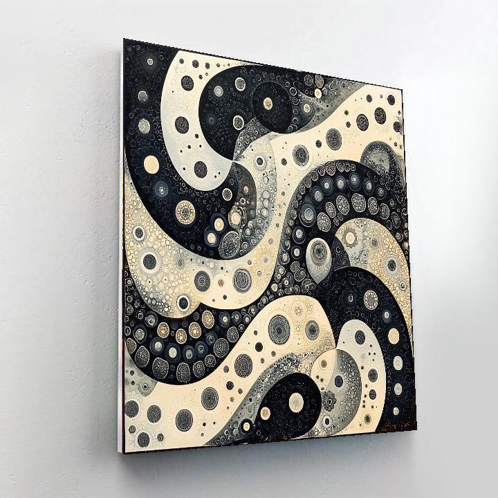 M.C. Escher Inspired Fractal Wonders  Painting Number Kit