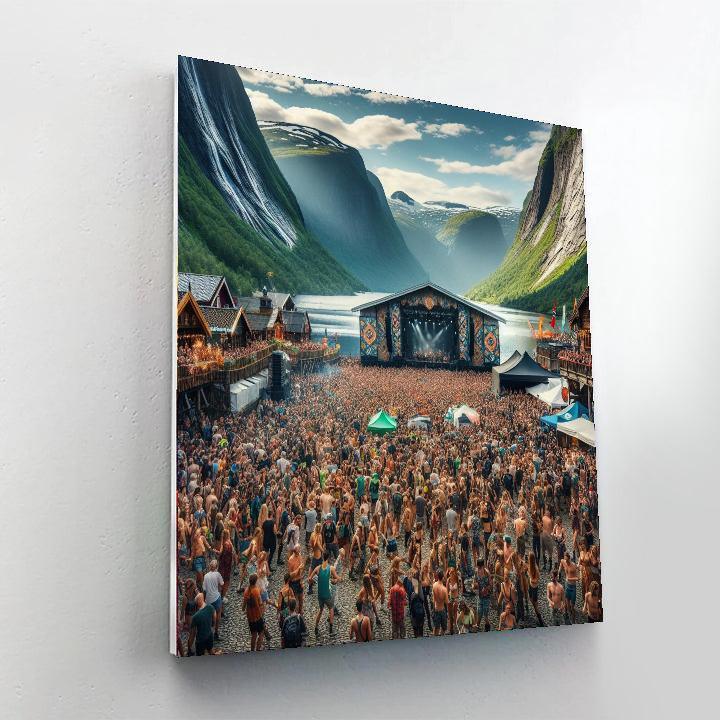 Bergen Fest DIY Paint By Numbers