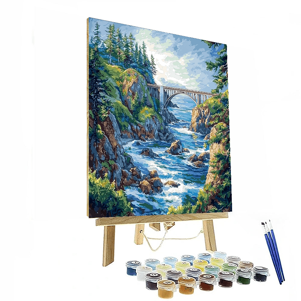 Deception Pass State Park - Washington, Usa Paint By Numbers Kits