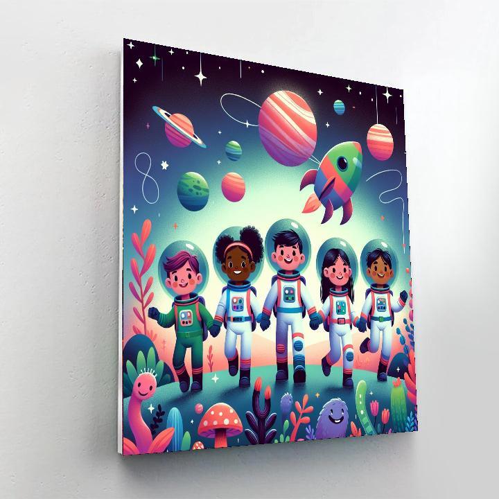 Explorers Of The Cosmos Paint By Numbers