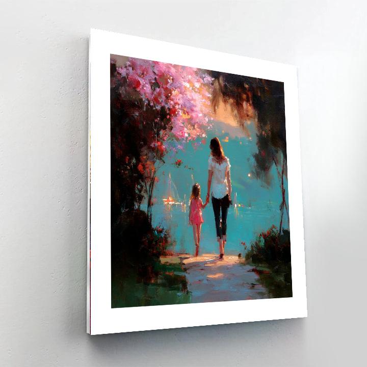 Mother's Garden Of Serenity Paint By Numbers Kits