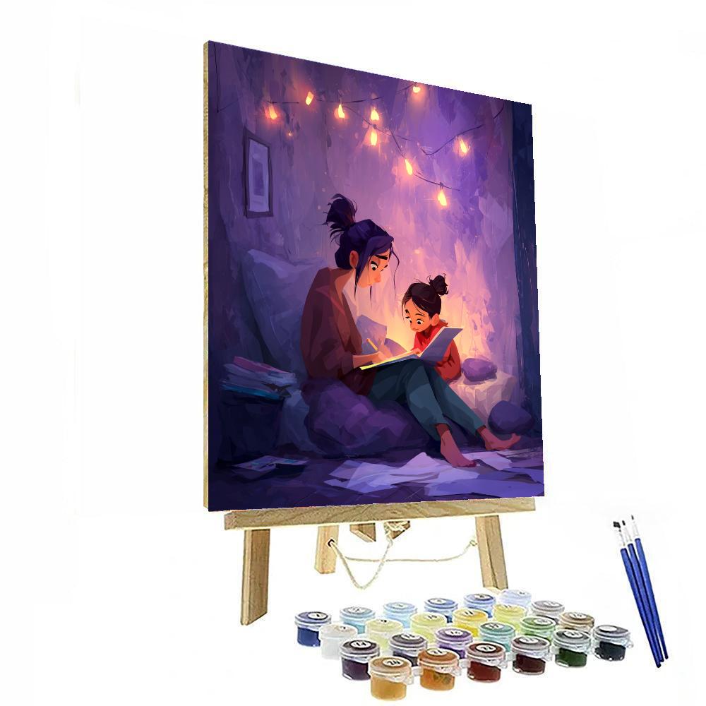 Mom’s Storytime Haven Painting Number Kit