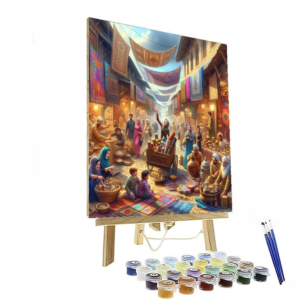 Artisan Village Market Paint By Numbers Kits