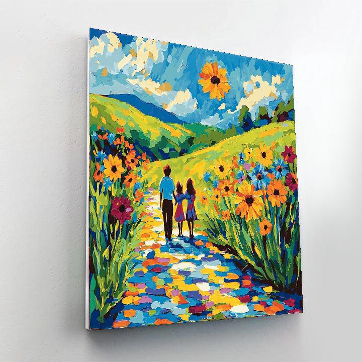 Together We Dream Number Painting