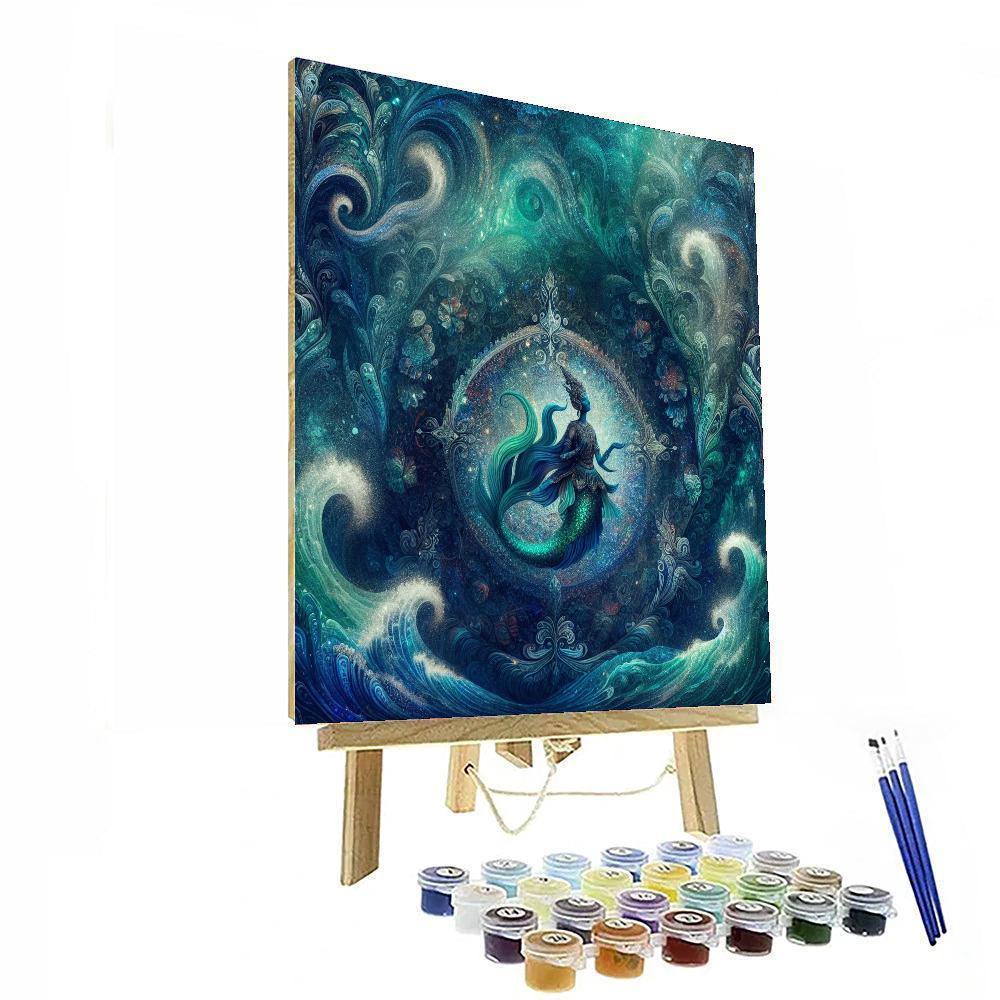 Mermaid's Ocean Whisper Painting By Numbers Kit